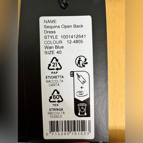 NWT Rotate Birger Christensen Sequin Embellished Open back Mini Cocktail Dress - Picture 9 of 12